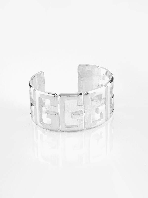 Guess Armbanden UBB70019 S Armband Iconic Glam Zilverkleurig