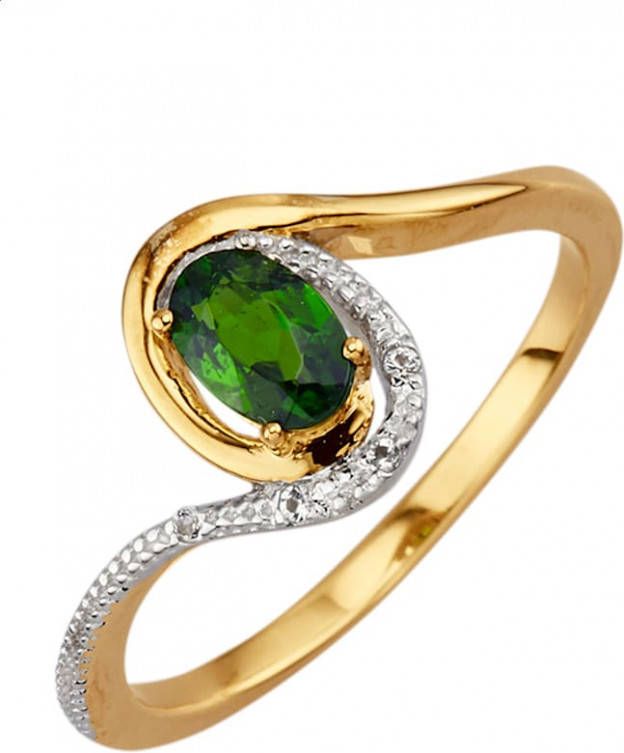 KLiNGEL Damesring 9 kt. Bicolor
