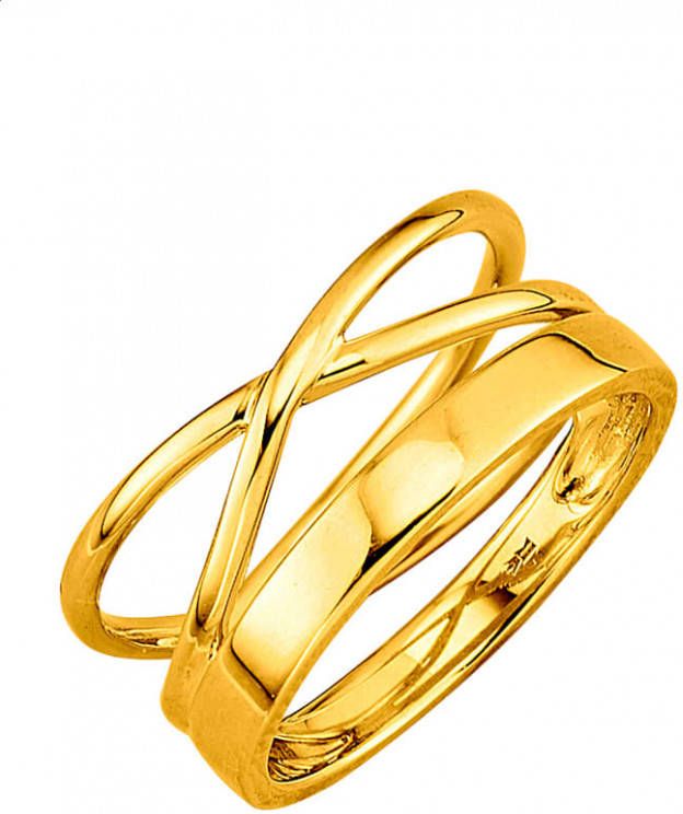 KLiNGEL Damesring 9 kt. Goudkleur