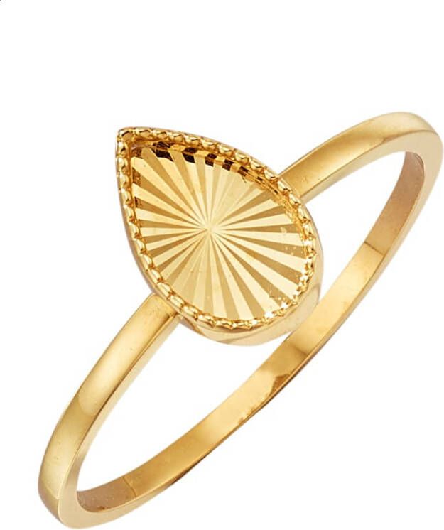 KLiNGEL Damesring 9 kt. Goudkleur