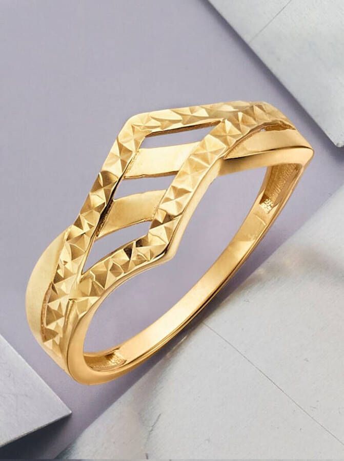 KLiNGEL Damesring 9 kt. Goudkleur