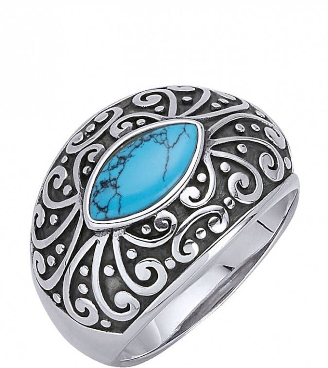 KLiNGEL Damesring Blauw