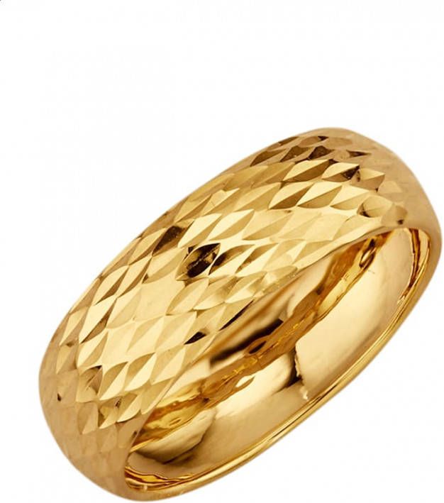 KLiNGEL Damesring van 14 kt. goud Geelgoudkleur