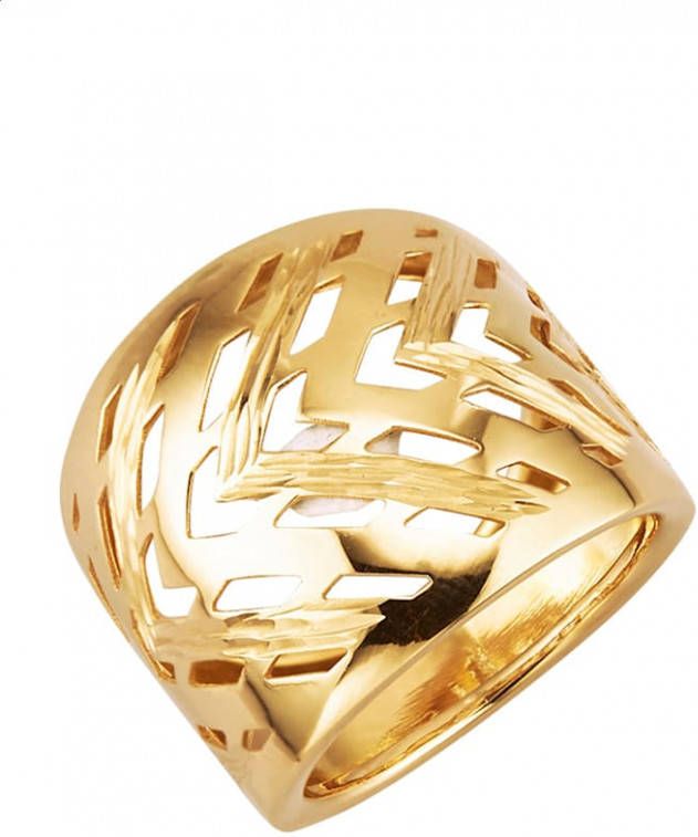 KLiNGEL Damesring van 9 kt. Goudkleur