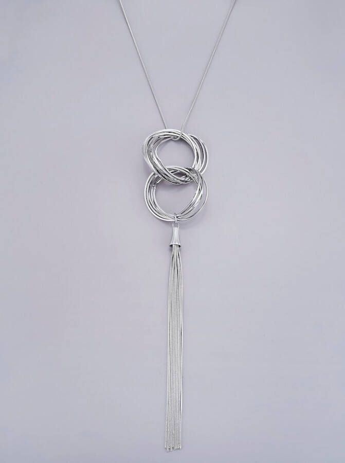 KLiNGEL Hanger met ketting Zilverkleur