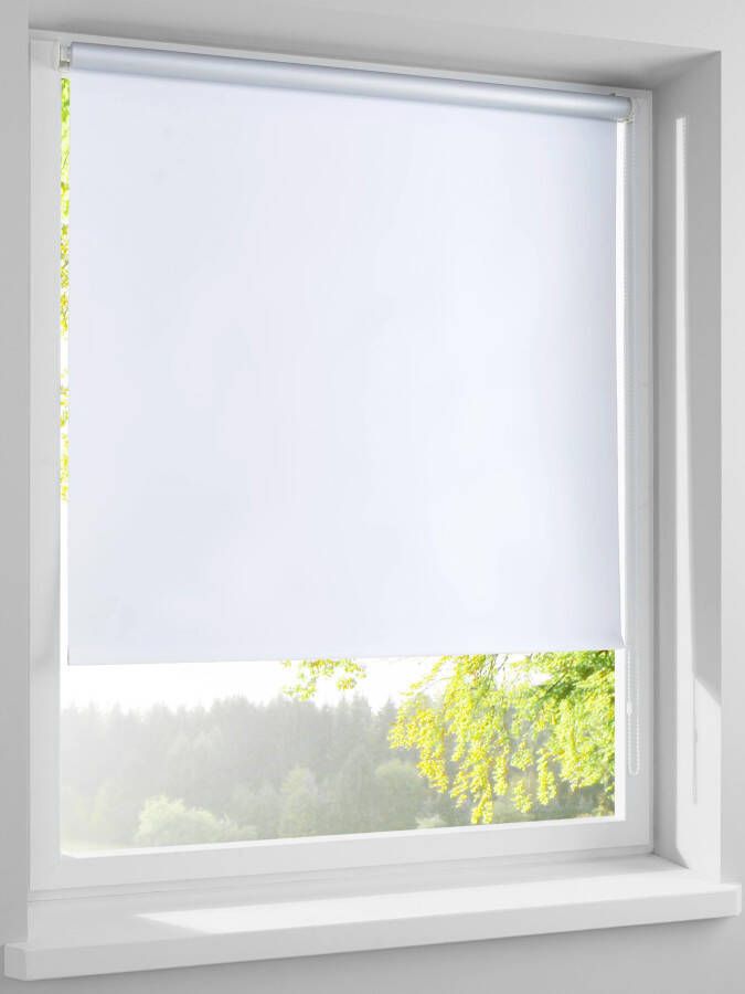 Rolgordijn in wit van heine home