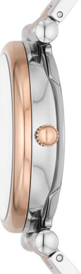 Fossil horloge ES5156 Carlie zilverkleurig