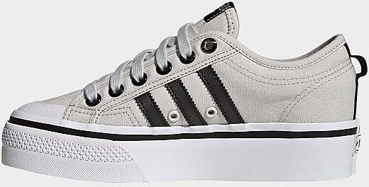 adidas Originals Nizza Platform Schoenen Grey One/Core Black/Cloud White Dames