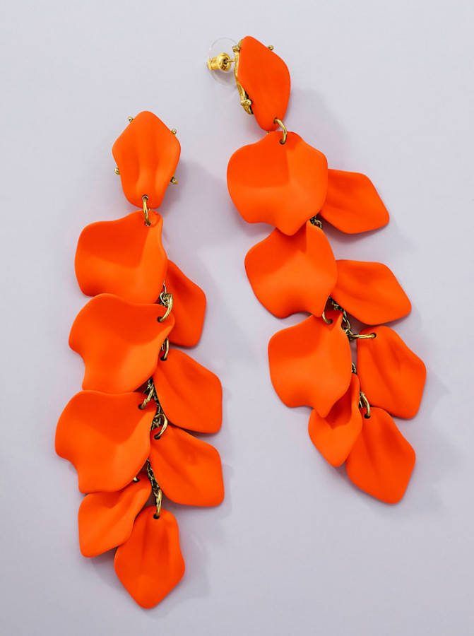 KLiNGEL Oorbellen Oranje