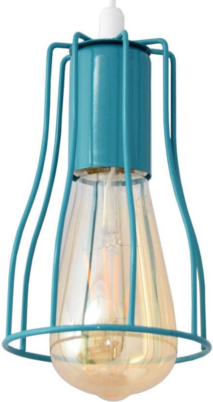 HELAM Hanglamp Tube, 5 lamps, bont