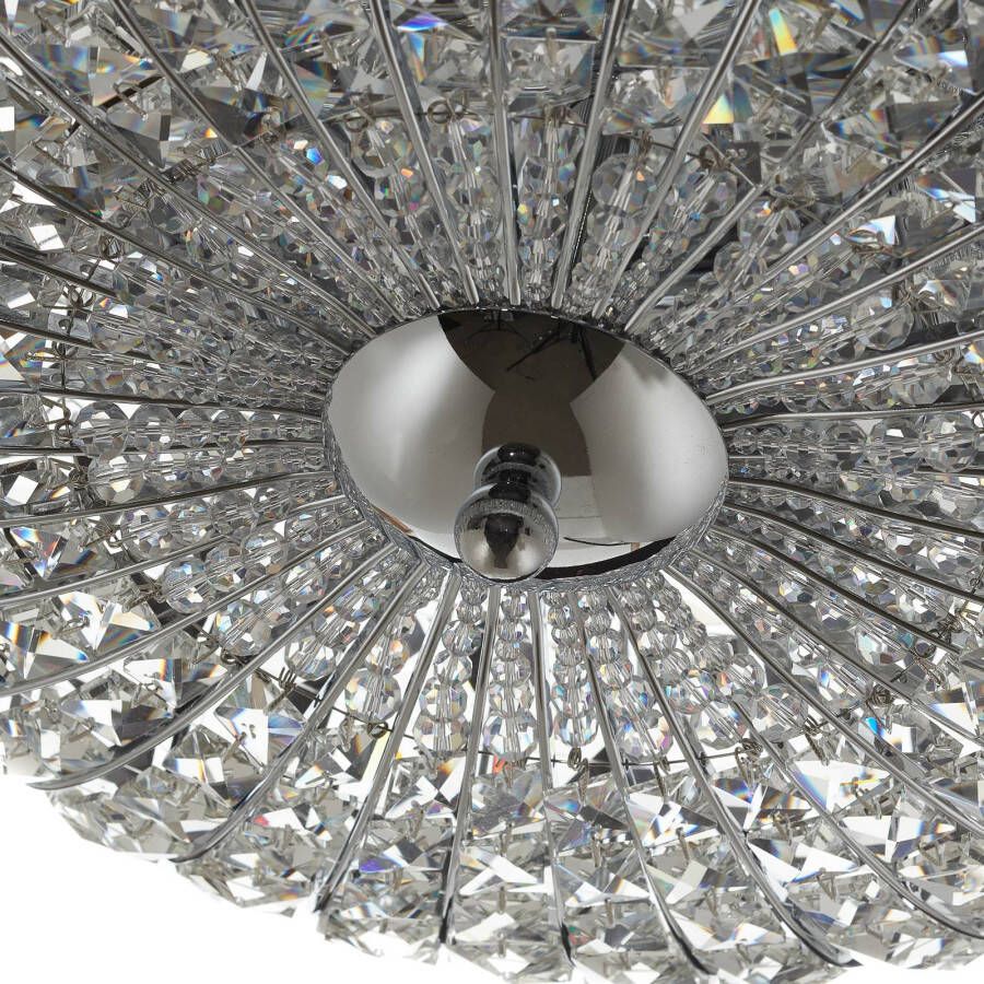Maytoni Plafondlamp Broche met kristallen, Ø, 40 cm