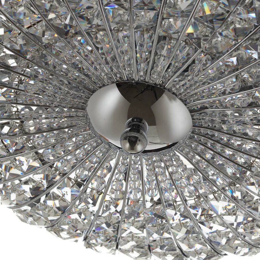 Maytoni Plafondlamp Broche met kristallen, Ø, 49 cm