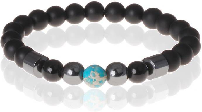 Memphis Heren kralen armband Lucky Stone Turquoise