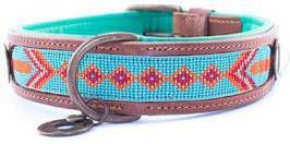 DWAM Halsband Paddy Lee Turquoise Hondenhalsband 57 67x4 cm