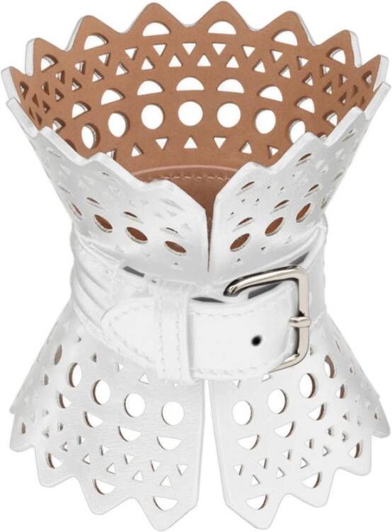 Alaïa Armbanden Wit Dames