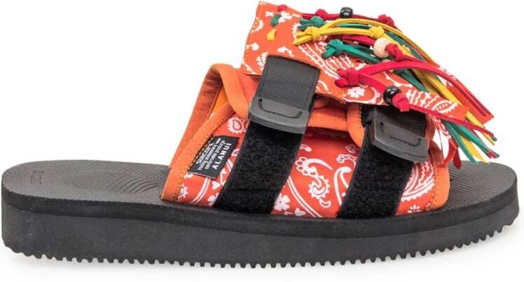 Alanui Platte sandalen , Oranje, Dames