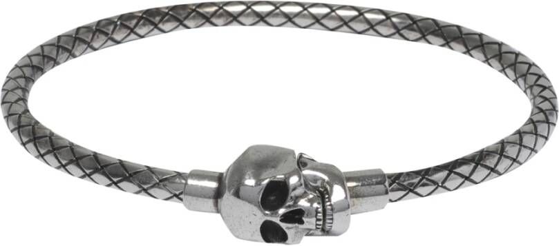 alexander mcqueen Bijoux Silver , Grijs, Heren