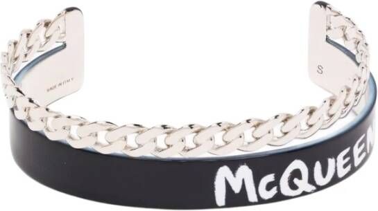 alexander mcqueen Armbanden Zwart Heren