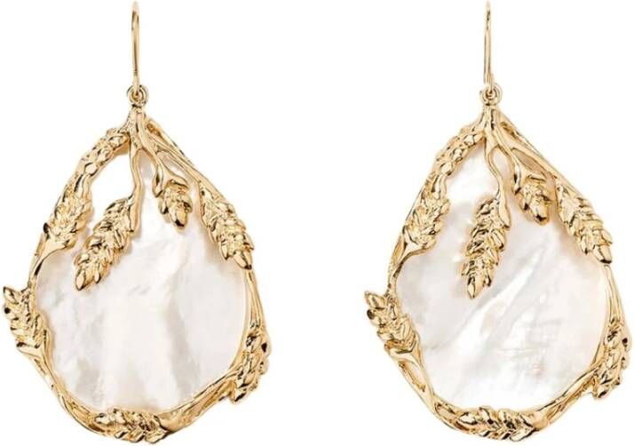 Aurélie Bidermann Françoiseacre oorbellen , Geel, Dames