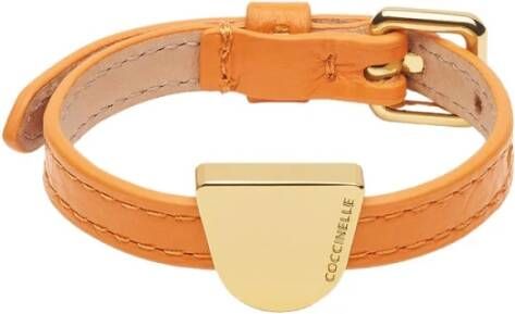 Coccinelle Peggy bracelet , Oranje, Dames