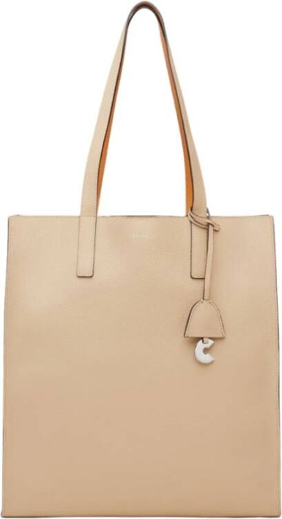 Coccinelle Easy Shopping Large , Beige, Dames