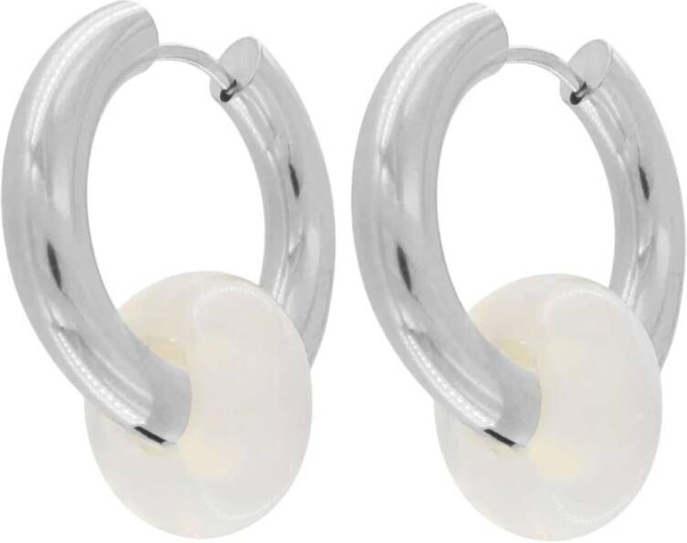 Dansk Copenhagen Oorbellen Grijs Dames