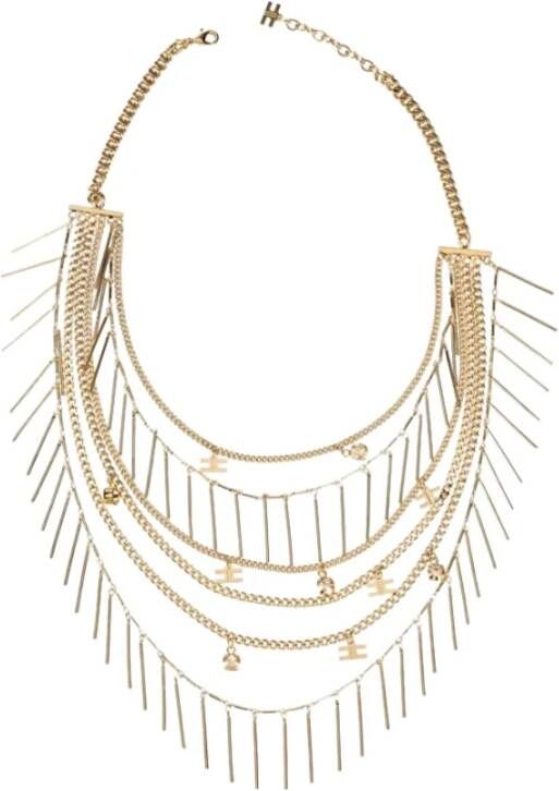 Elisabetta Franchi Kettingen Geel Dames