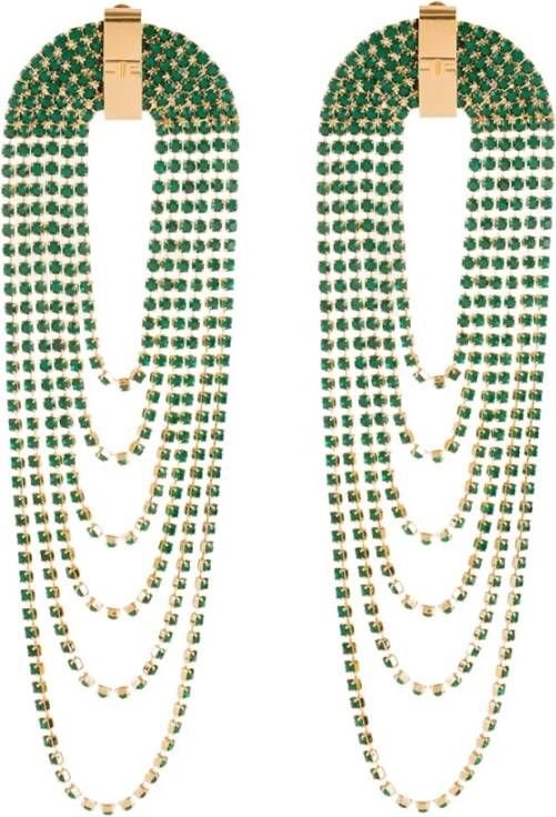 Elisabetta Franchi Oorbellen Groen Dames