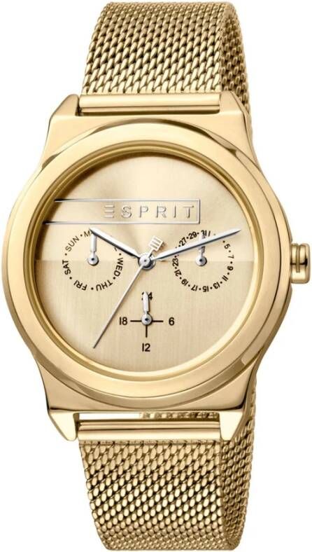 Esprit Watch Mod. Es1L077M0055 , Geel, Dames
