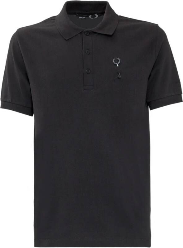 Fred Perry Polo's Zwart Heren
