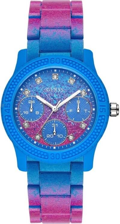 Guess Horloges Blauw Dames