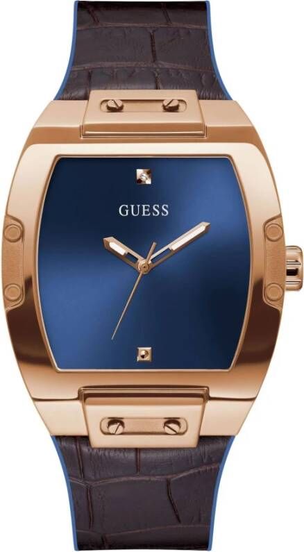 Guess Horloges Bruin Heren