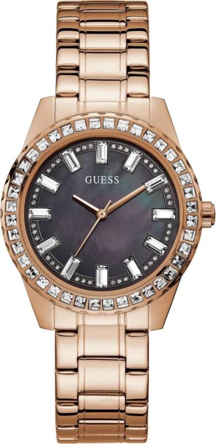 Guess Horloges Watch Sparkler GW0111L3 Ros&#233, goudkleurig