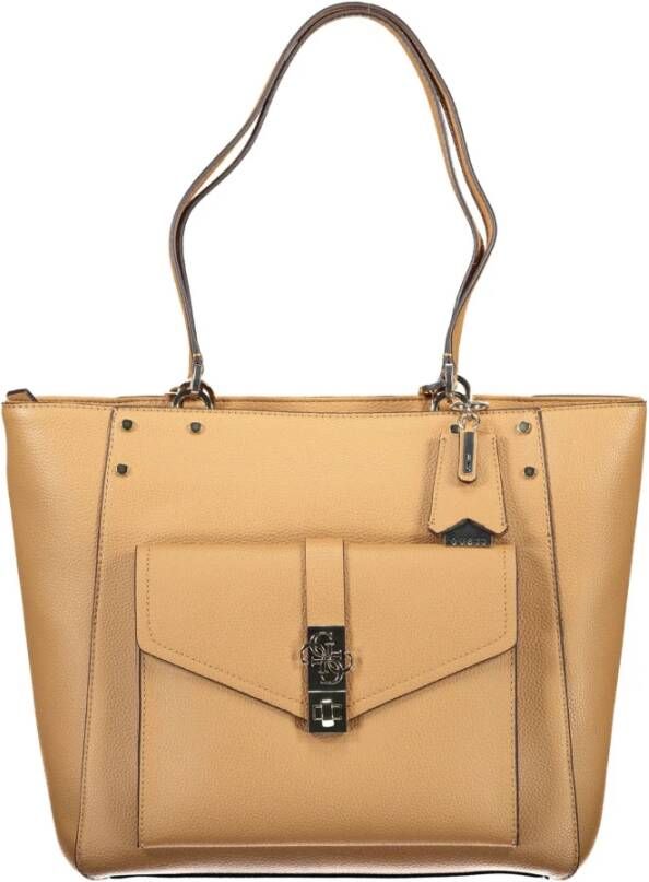 Guess Schoudertassen Bruin Dames