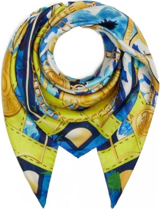 Guess Alby Foulard Natuur 4G Logo