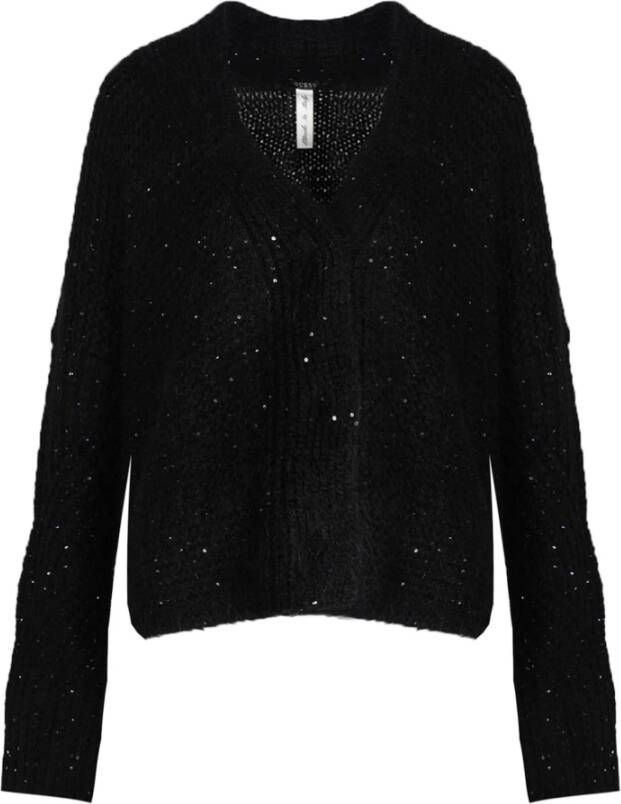 Guess Vesten Zwart Dames