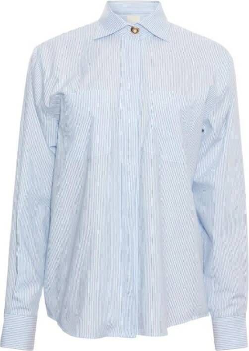 Heartmade Longsleeve shirts Blauw Dames