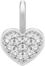 Julie Sandlau Pure Heart Mother Pendant , Grijs, Dames