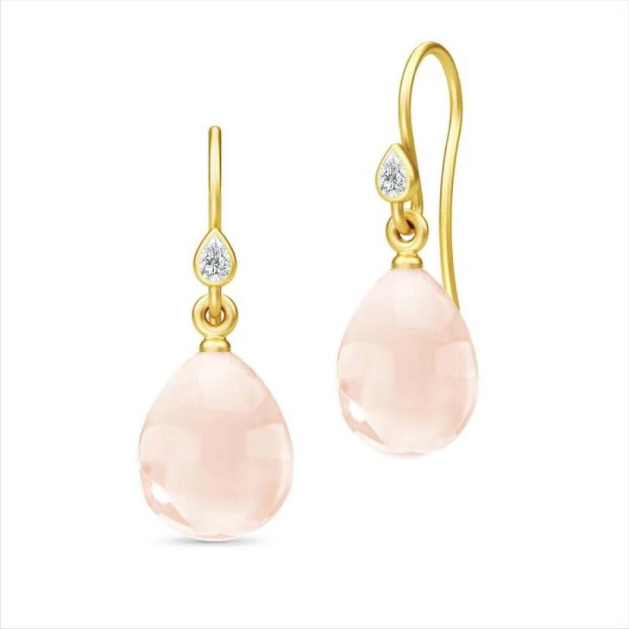 Julie Sandlau Prima ballerina oorbellen , Roze, Dames