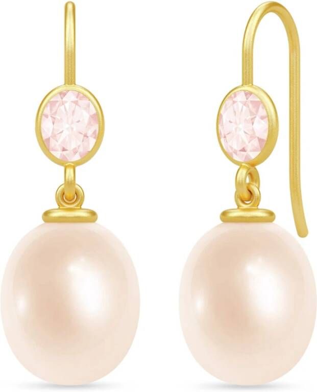 Julie Sandlau Callas oorbellen , Roze, Dames