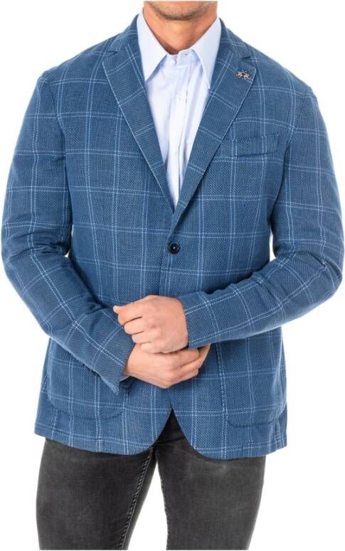 LA MARTINA Formele blazers , Blauw, Heren
