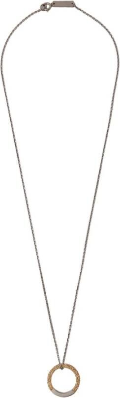 Maison Margiela Kettingen Geel Dames