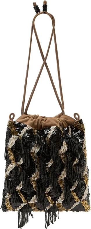 Maliparmi Schoudertassen Zwart Dames