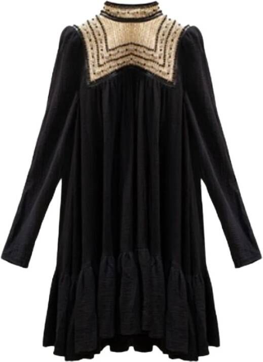 Mes Demoiselles Casual kleedjes Zwart Dames