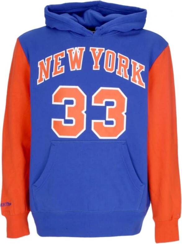Mitchell & Ness Hoodies & sweatvesten Blauw Heren
