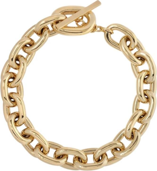 Paco Rabanne XL Link ketting , Geel, Dames