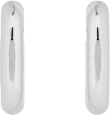 Paco Rabanne XL Link Hoop oorbellen , Grijs, Dames