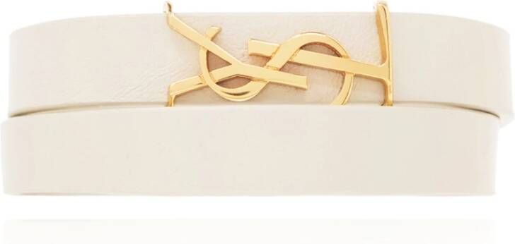 Saint Laurent Armbanden Beige Dames