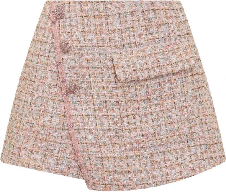 Self Portrait Korte Broeken Roze Dames