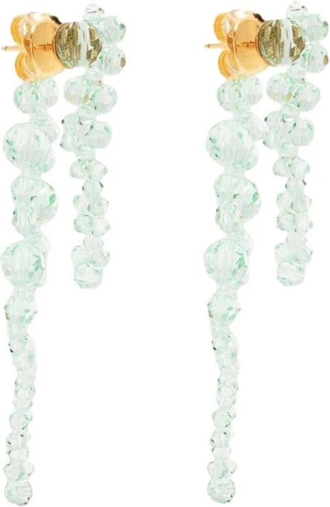Simone Rocha Druppelarrings , Groen, Dames